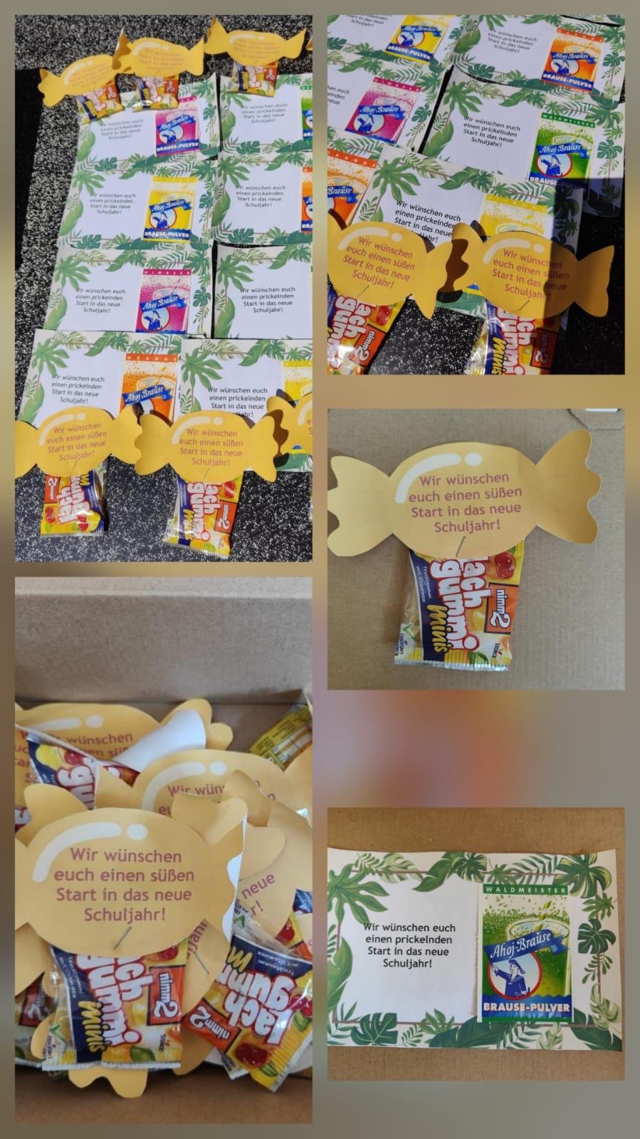 Willkommensgruß GTB 25/26 Süßigkeiten